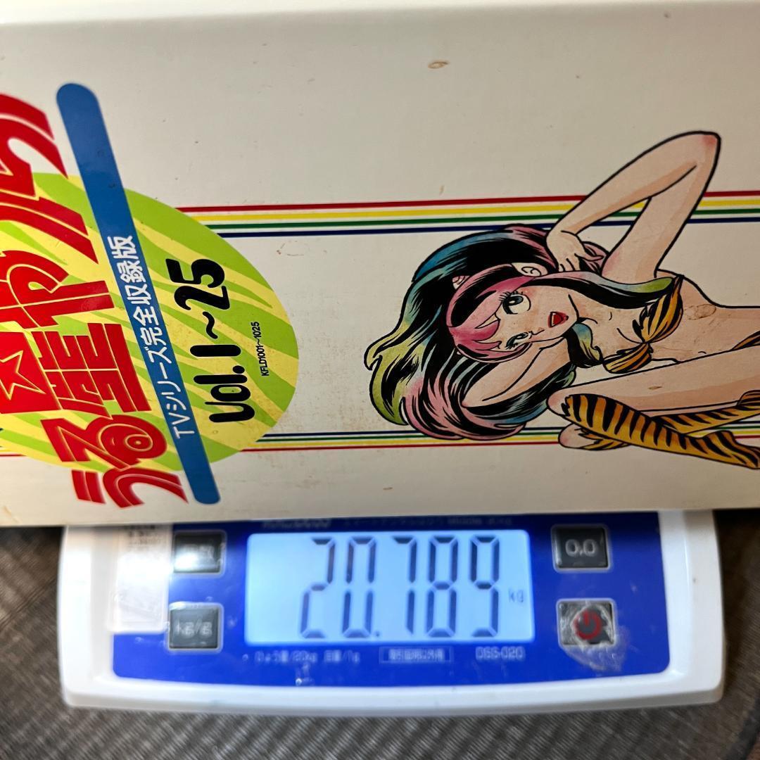 レーザーディスク　うる星やつら　LD-BOX、TV完全収録　50枚組　1981年