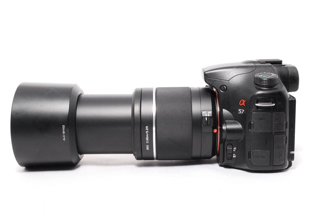 すぐ使える◆SONY α57◆Wレンズセット◆一眼レフカメラ◆スマホ転送◆入門機