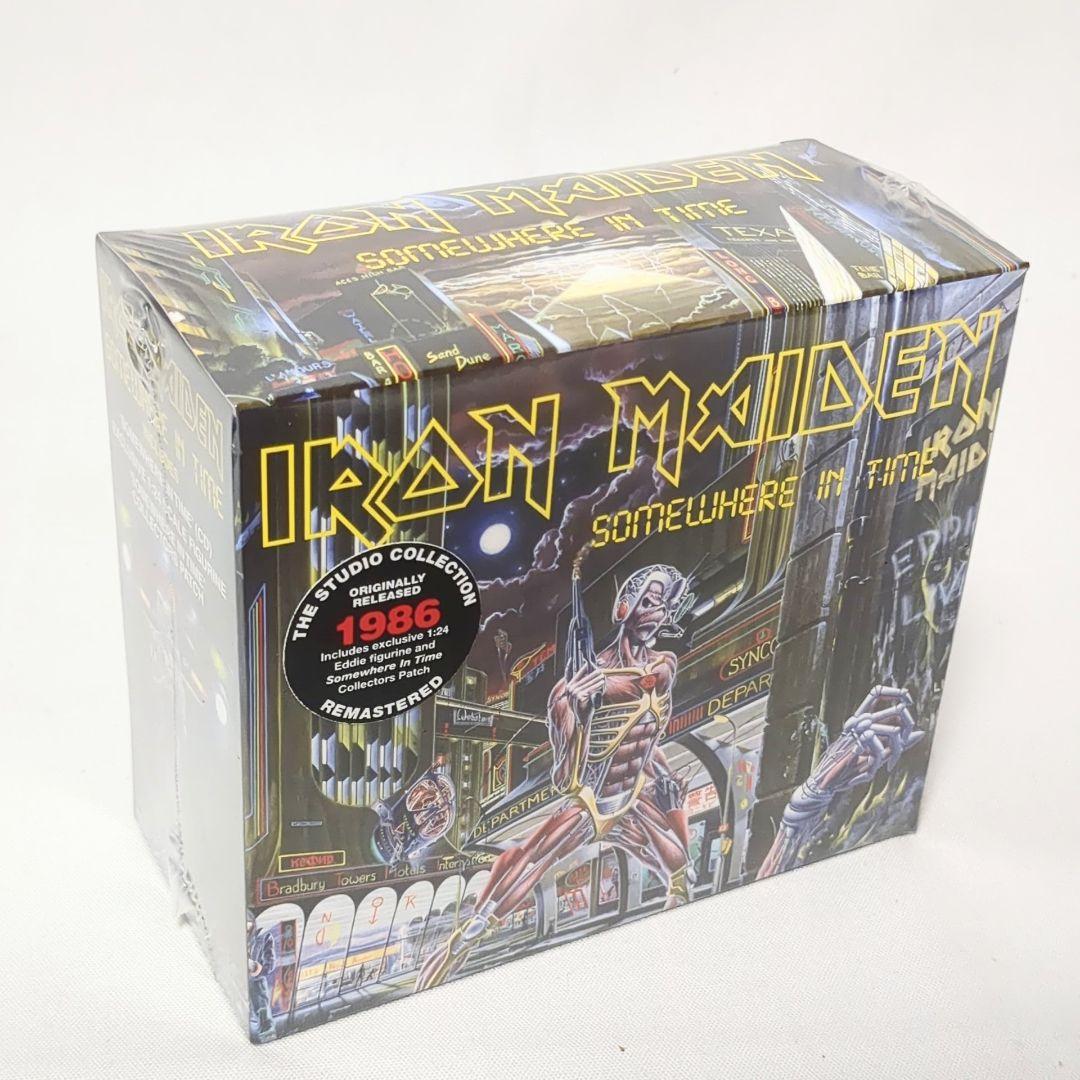 アイアンメイデンSomewhere In Time フィギュア　パッチ付き