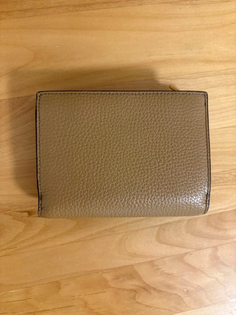 FURLA 三つ折り財布 ベージュ