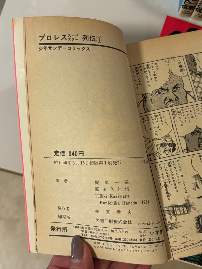 【全巻初版】プロレススーパースター列伝 17巻セット S58年発行 絶版
