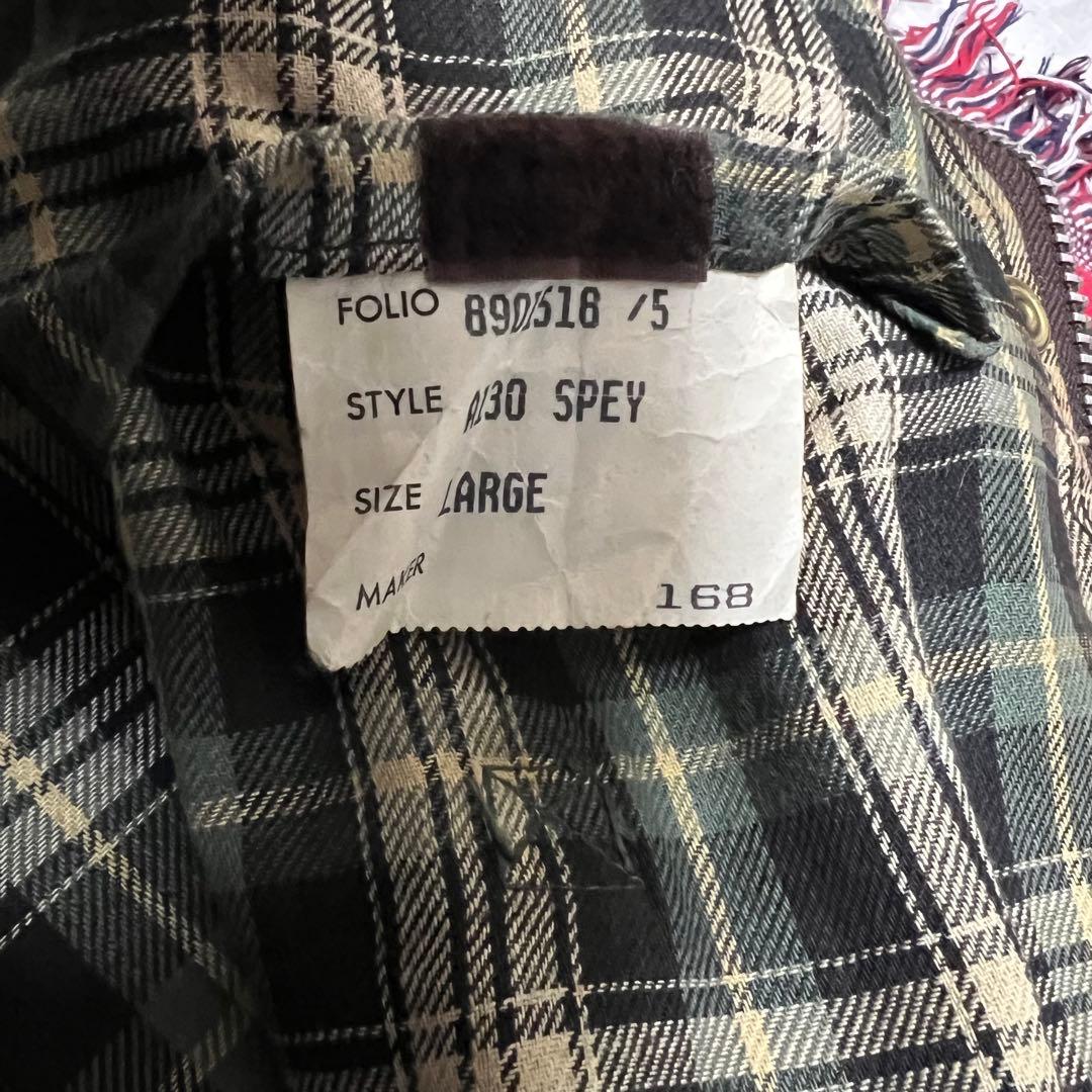 90s barbour spey バブアー スペイ ヴィンテージ L