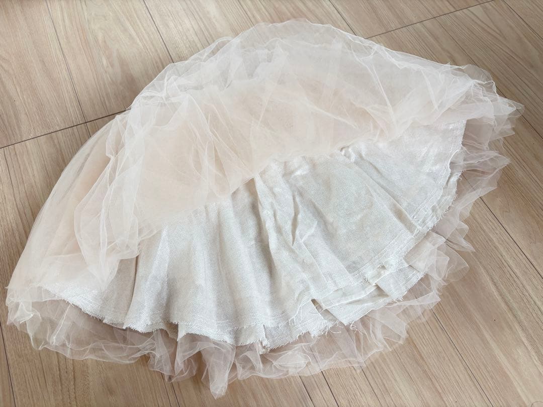 【MARLMARL】 新品未使用 tutu 4 peachpuff