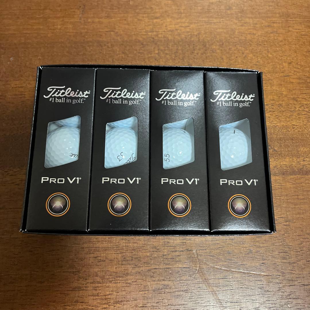 【2025年モデル】Titleist Pro V1 ゴルフボール 1ダース