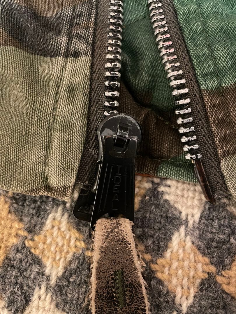 80s ウッドランドカモ　ma1 迷彩　MA1 USA製