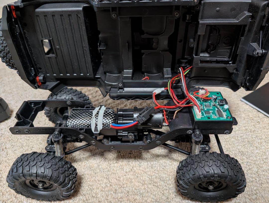 HB-R1609 1/16スケールの4WD RCクローラー
