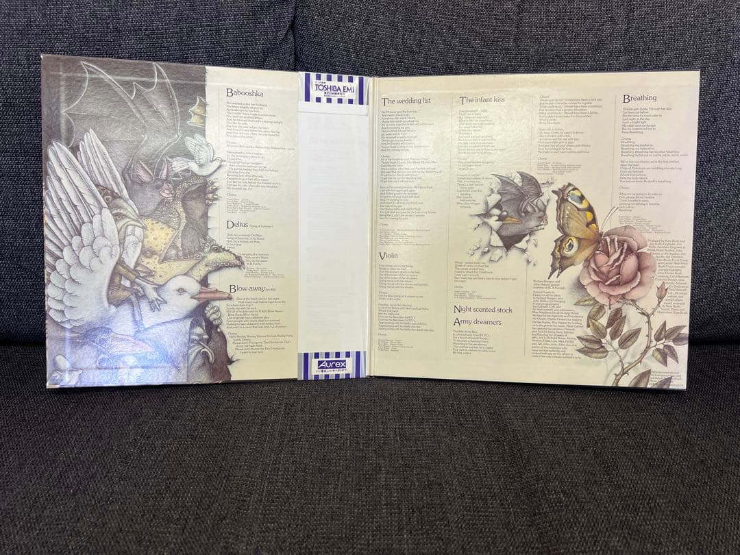 稀少1S ケイト・ブッシュ 魔物語 LP洋楽　帯付 日本盤 EMS-81336
