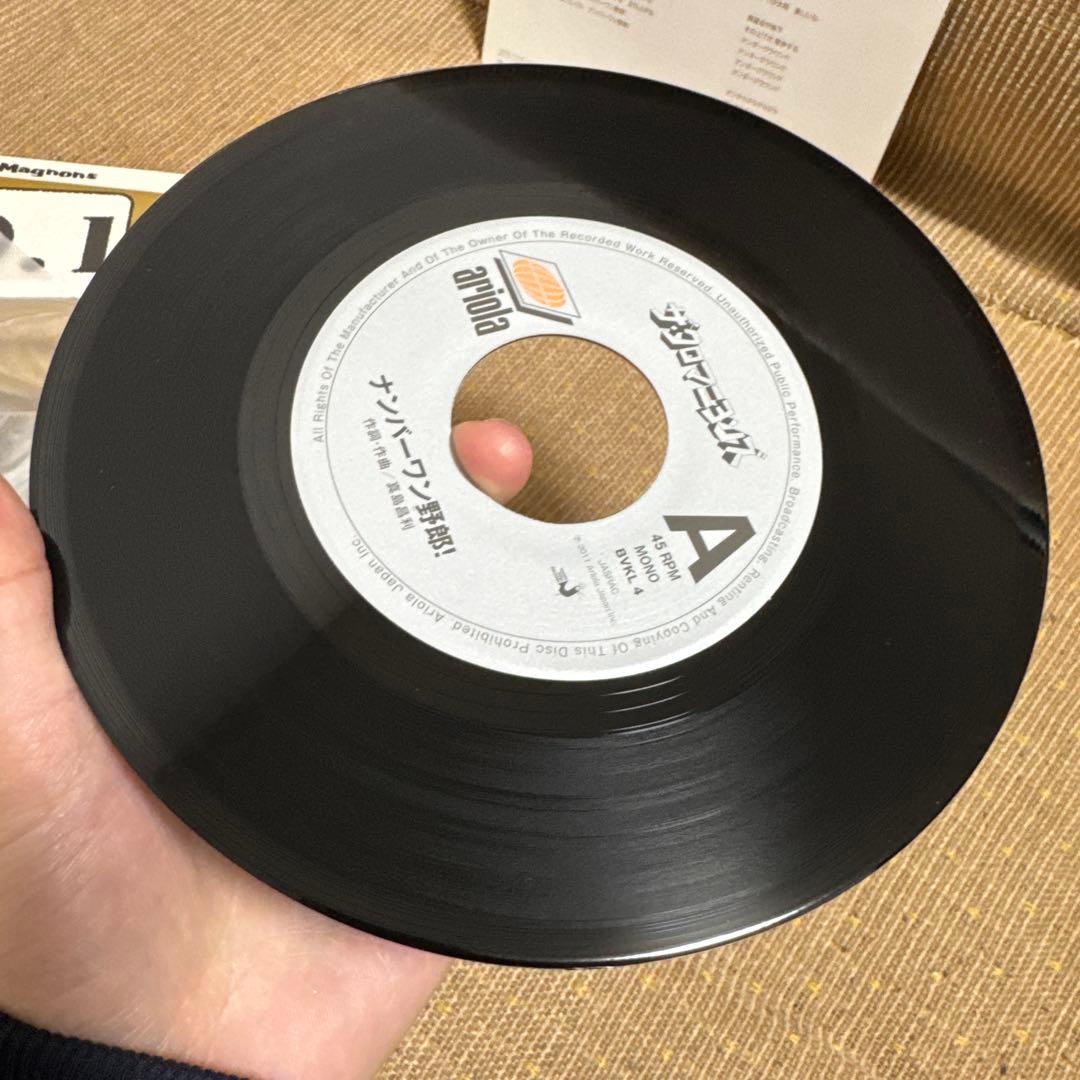 【EP】【帯有】ナンバーワン野郎！　ザ・クロマニヨンズ　レコード