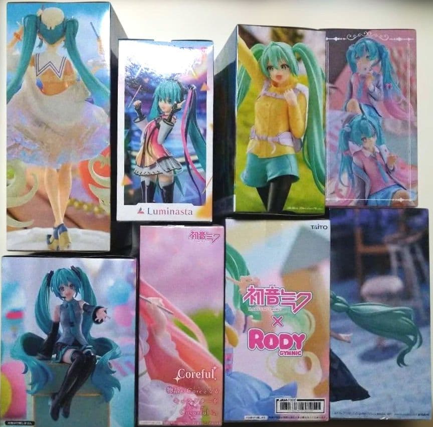 せ*ー様 初音ミク フィギュア 8個まとめ売り
