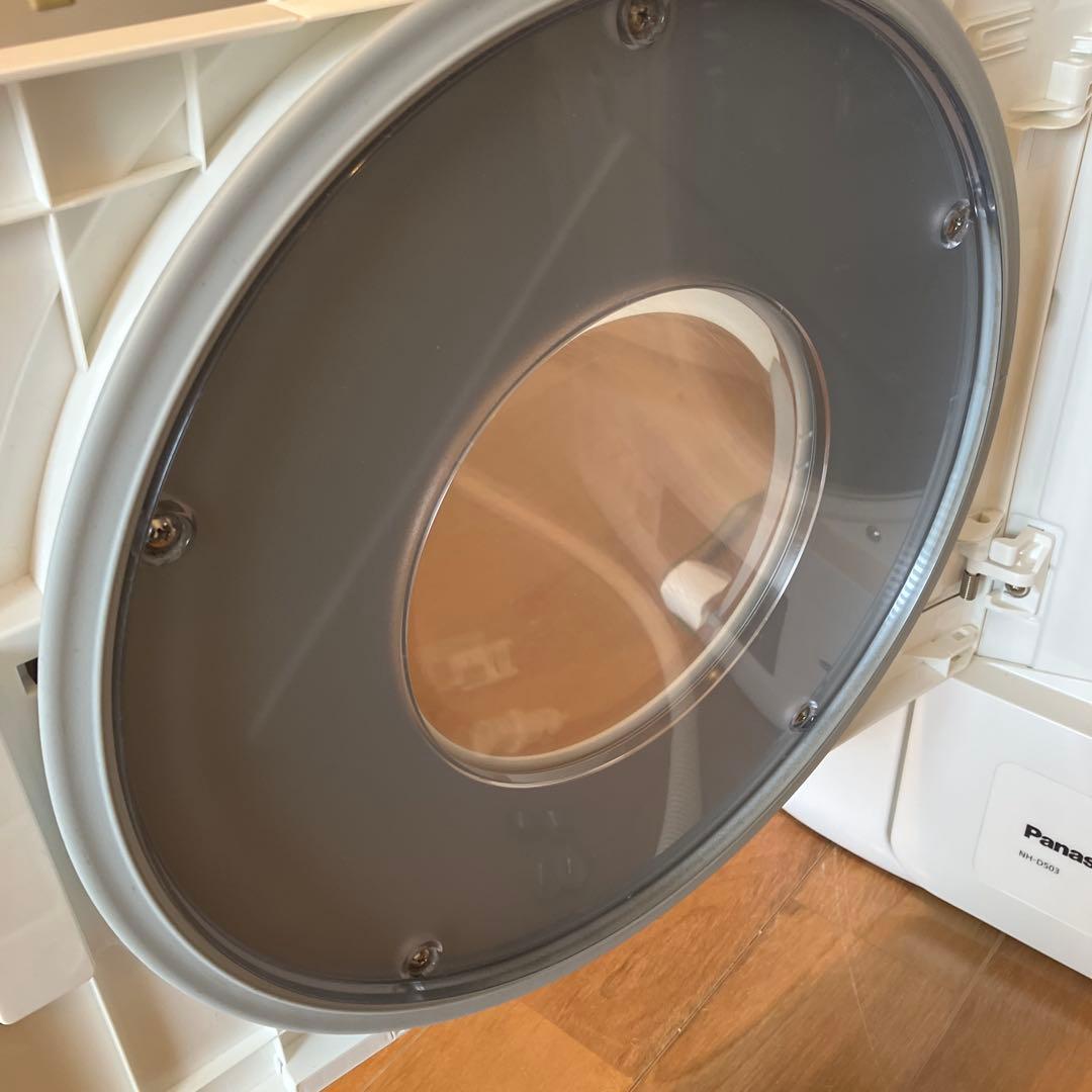 パナソニック 衣類乾燥機 5.0kg ツイン2温風搭載 NH-D503-W