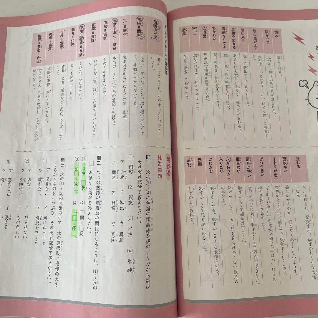 美品！予習シリーズ　漢字ことば 4年 5年 6年 新品未使用有！
