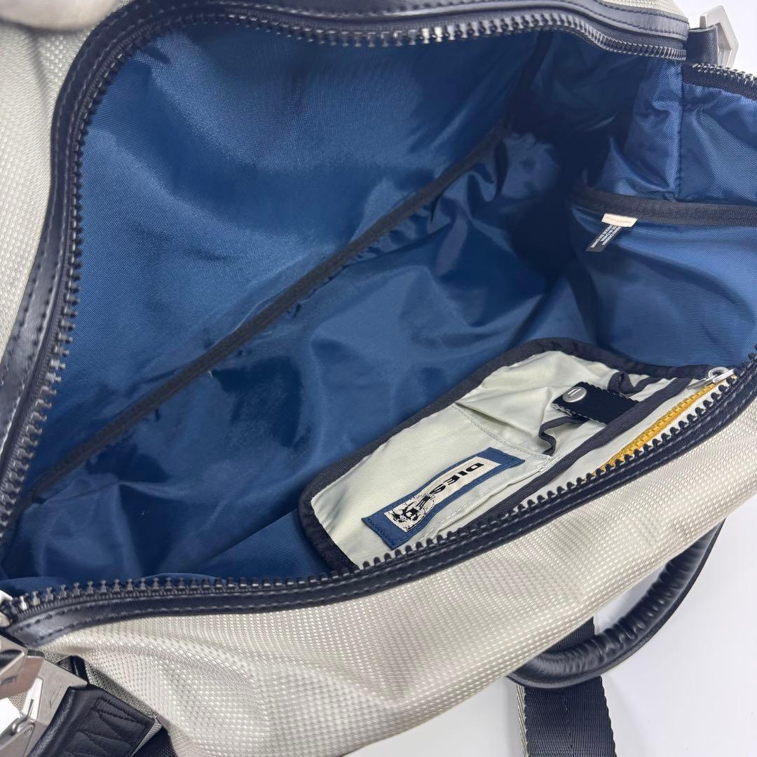✨新品未使用✨ディーゼル ボストンバッグ 2way 大容量 旅行バッグ グレー系