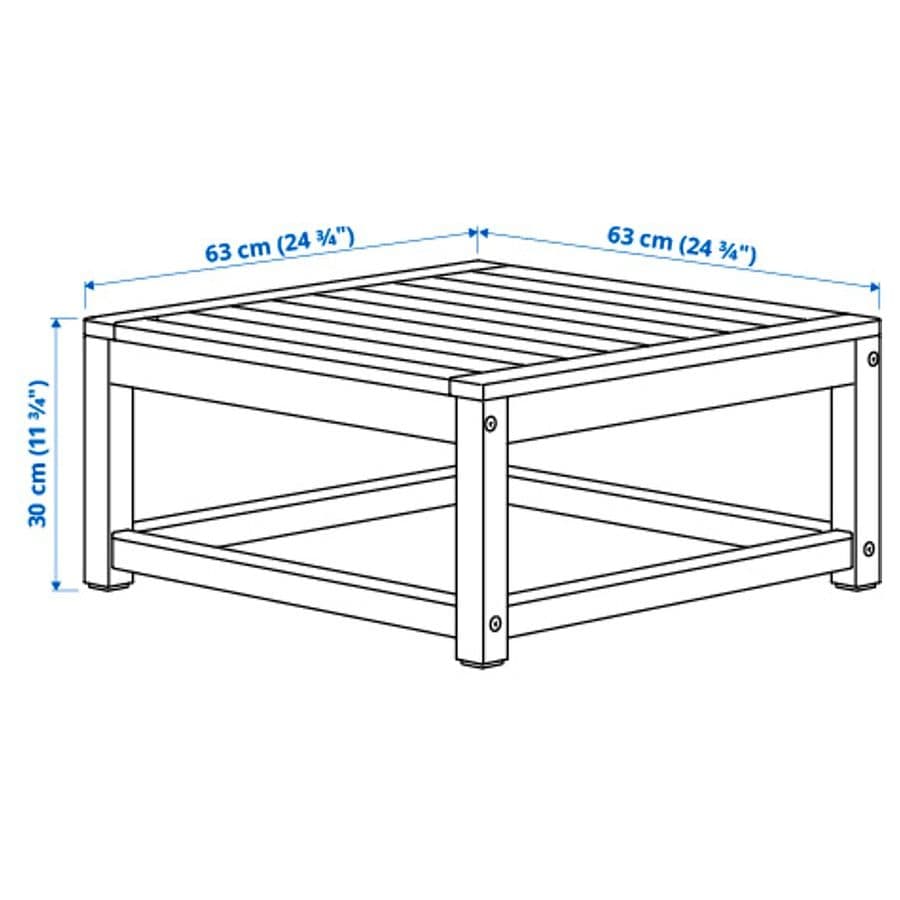 IKEA木製スラットデザインチェア2脚セット