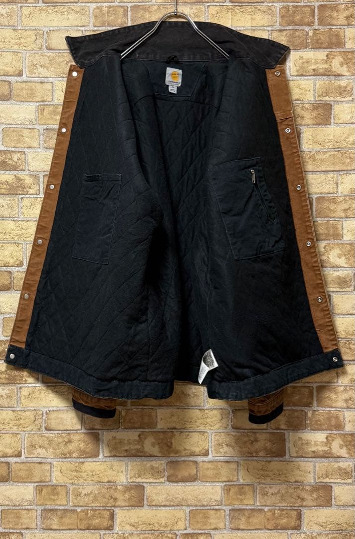 カーハート　メキシコ製　ダックジャケット　カバーオール　ビッグシルエット2XL.