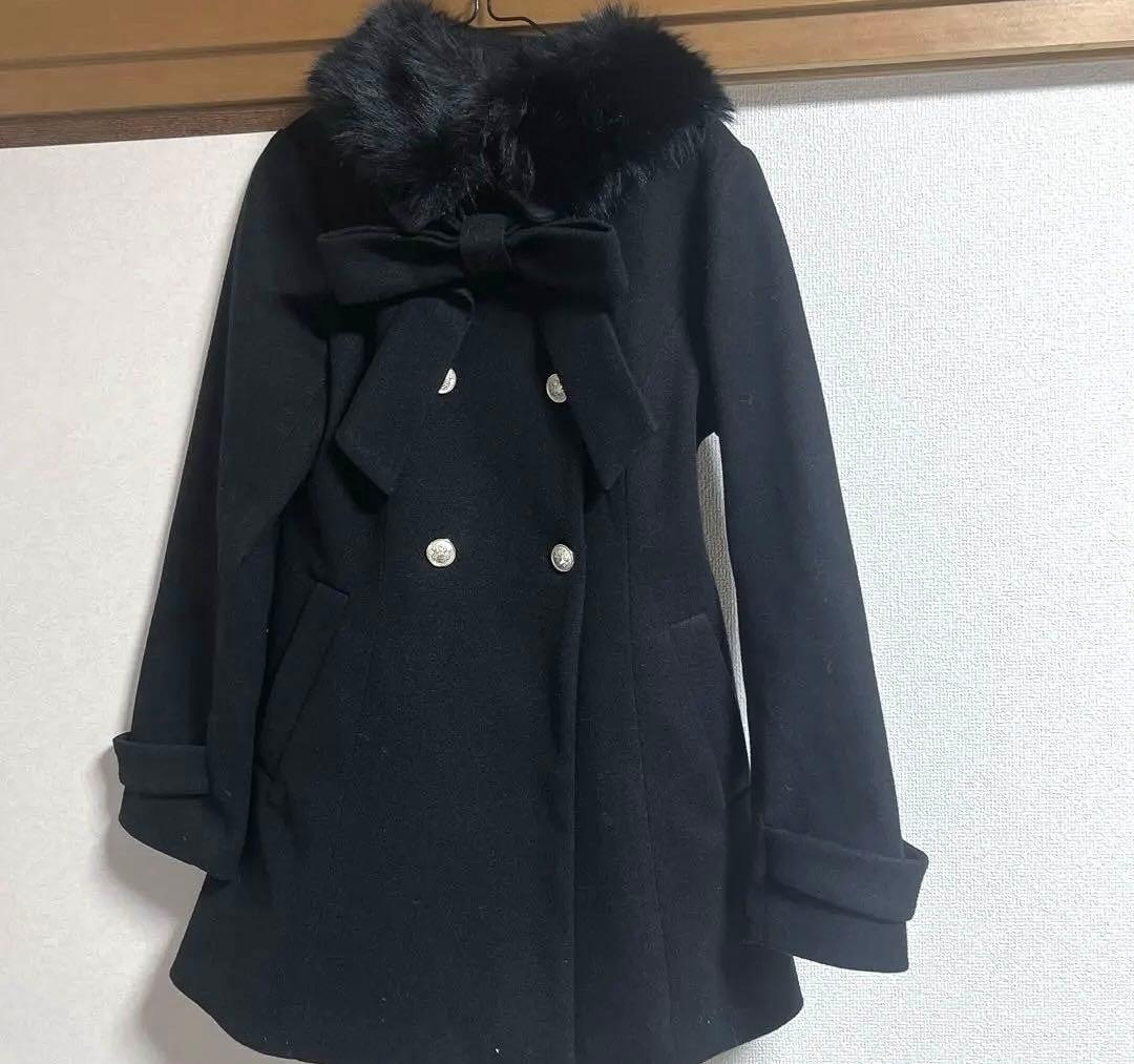 OLIVE des OLIVE マルチ way リボンミドルコート