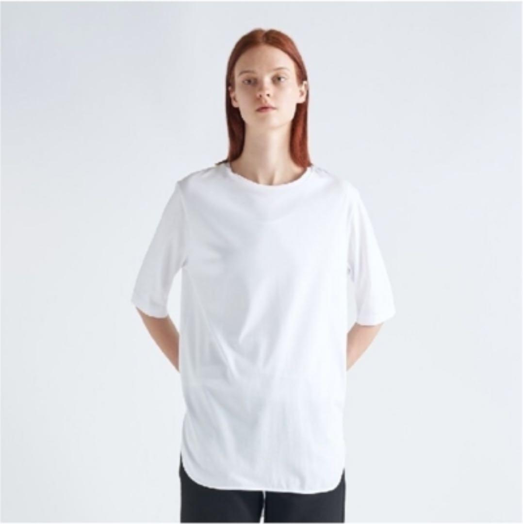 ATON エイトン　ROUND HEM T-SHIRT サイズ2