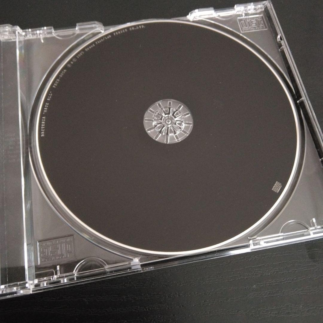 入手困難！BACTERIA / HATE ALL / CD