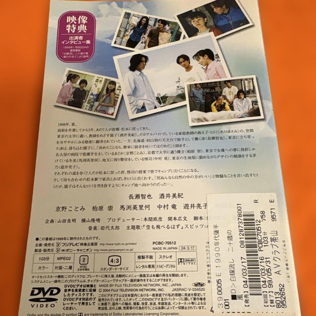 白線流し　 DVD 全巻セット　長瀬智也　全9巻