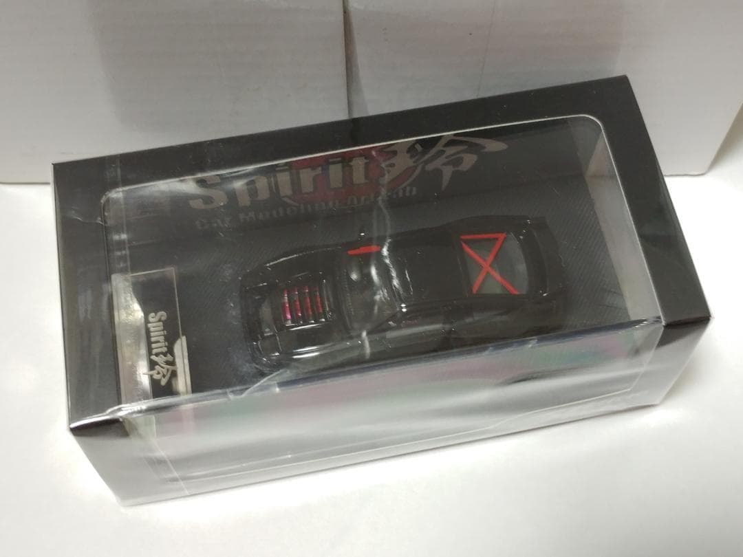 Micro Turbo 1/64 日産 180SX スピリット玲 ブラック