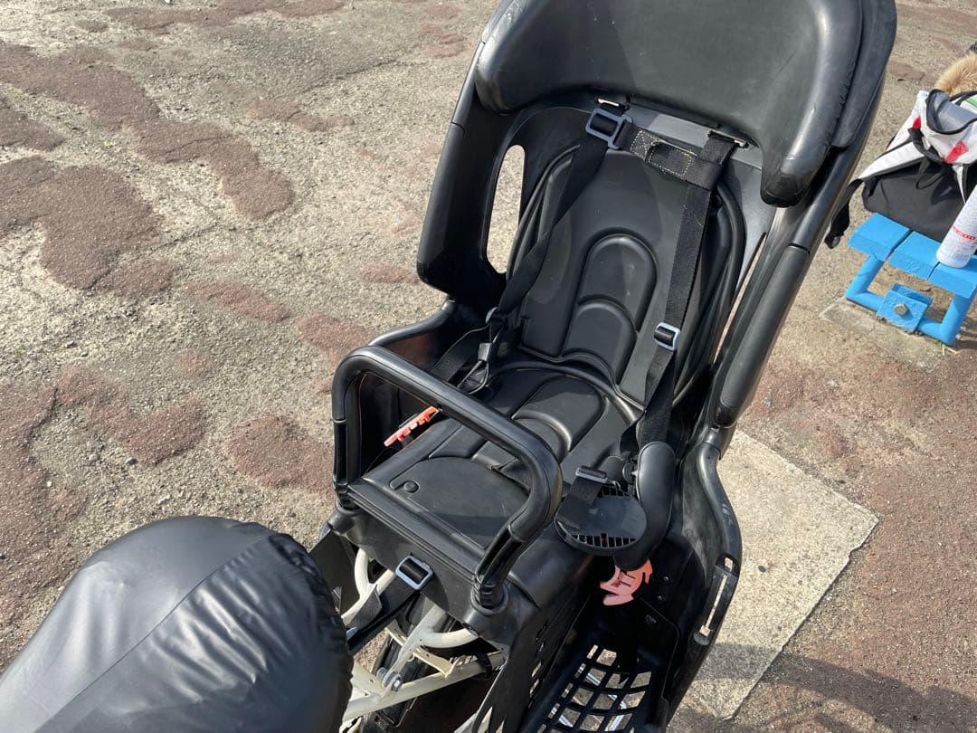 電動アシスト自転車 チャイルドシート付き ホワイト　ギュットMINI DX