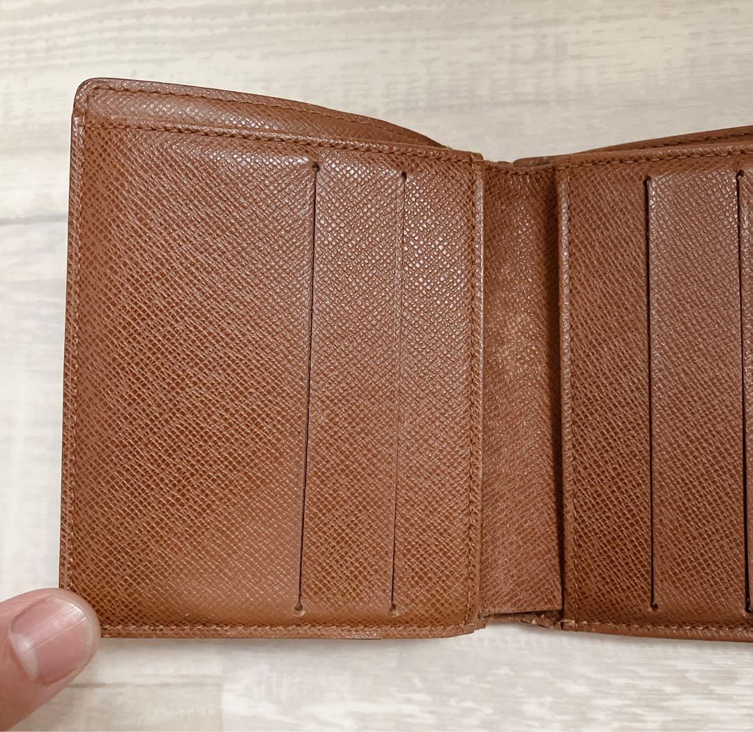 ルイヴィトン 二つ折り財布 ポルトモネ カルトクレディ