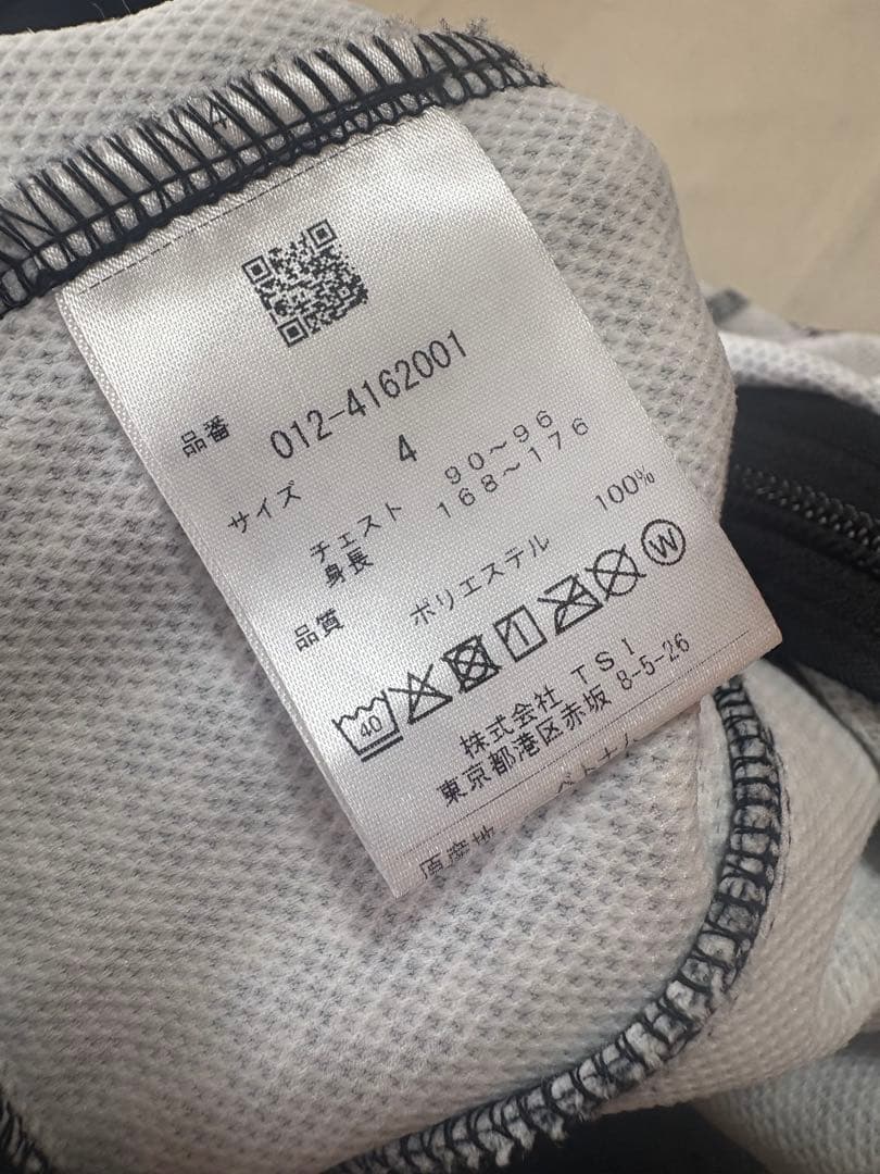 【美品】new balance ゴルフ ジャケット サイズ4 チェック柄 千鳥柄
