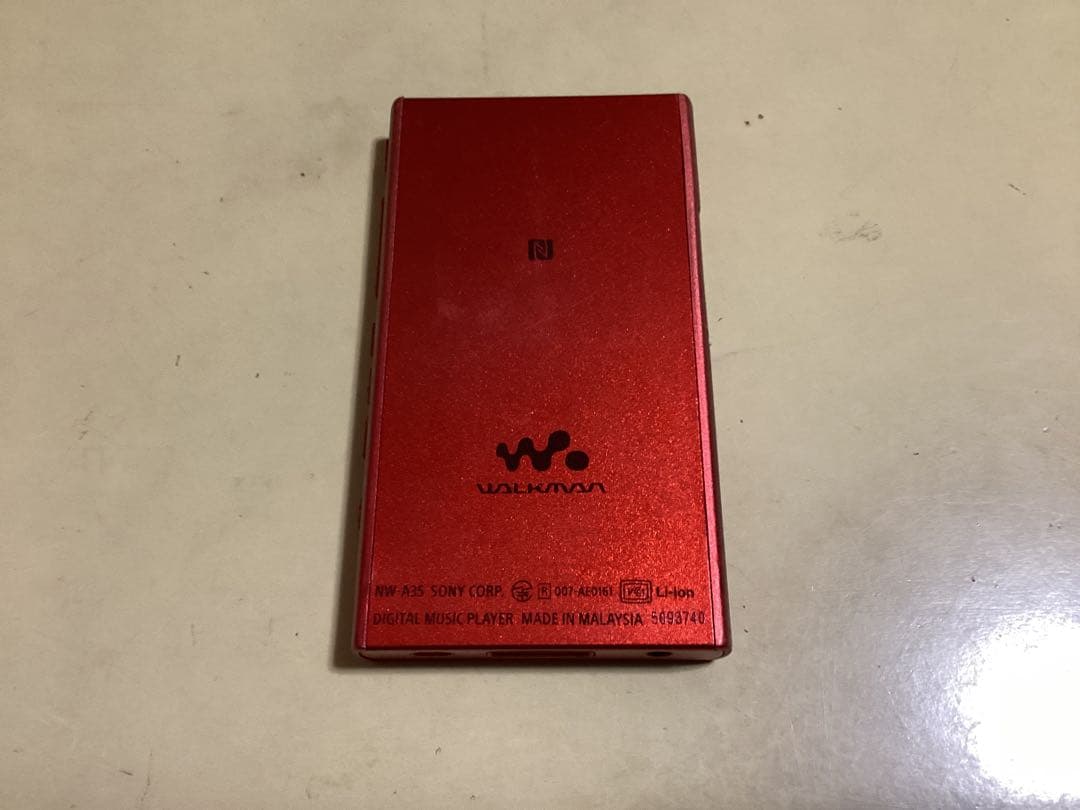 ぷ*)様 SONY NW-A35 レッド SDカード64GB付き