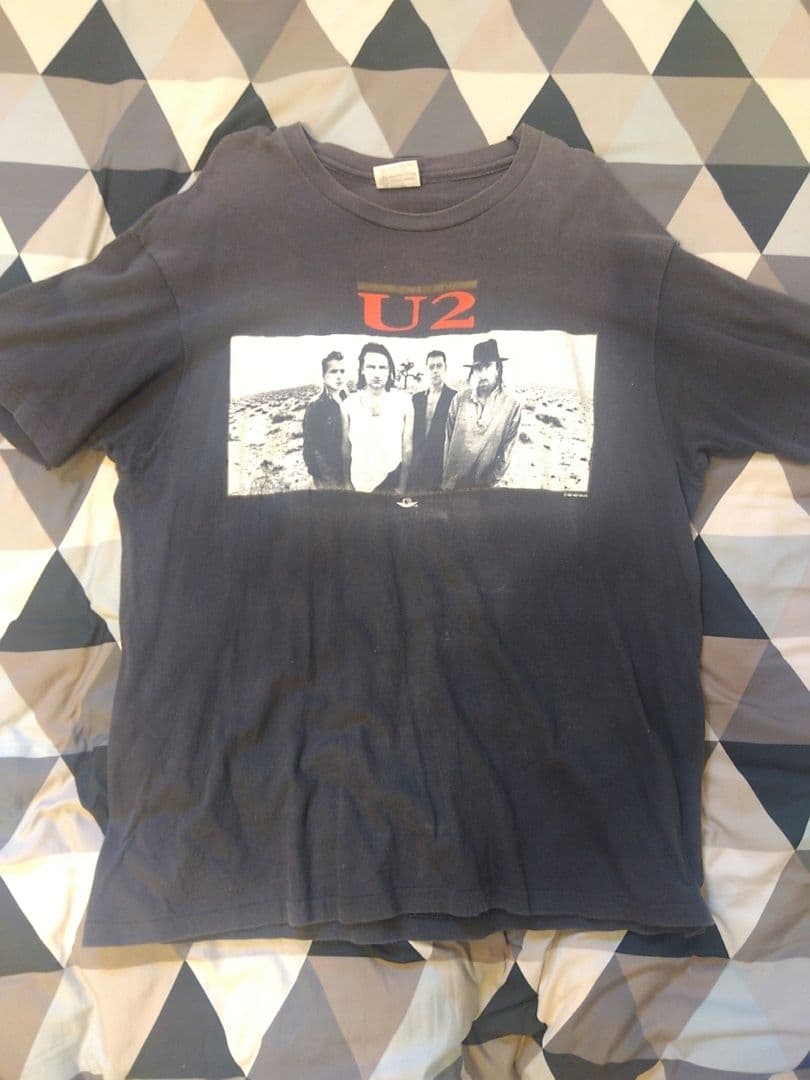 U2 The Joshua Tree Tour Tシャツ 　90's usa製