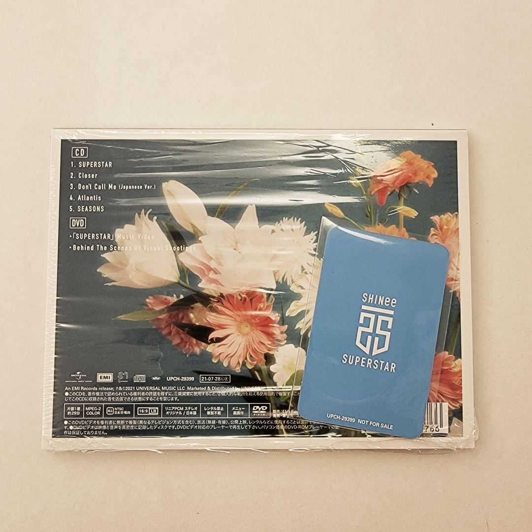 SHINee SUPERSTAR 完全生産限定盤 B CD トレカ テミン ①