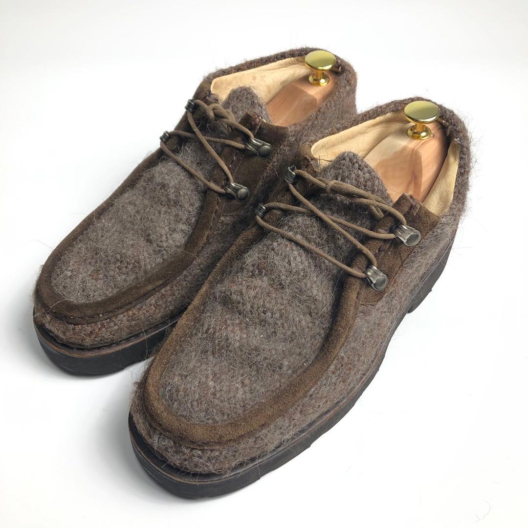 レア　Paraboot パラブーツ　アルパカ　シューズ　モカシン　メンズ