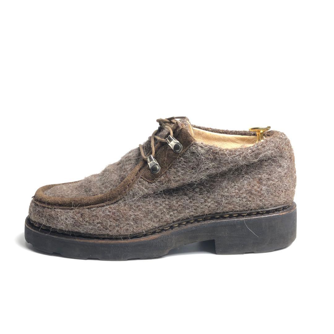 レア　Paraboot パラブーツ　アルパカ　シューズ　モカシン　メンズ