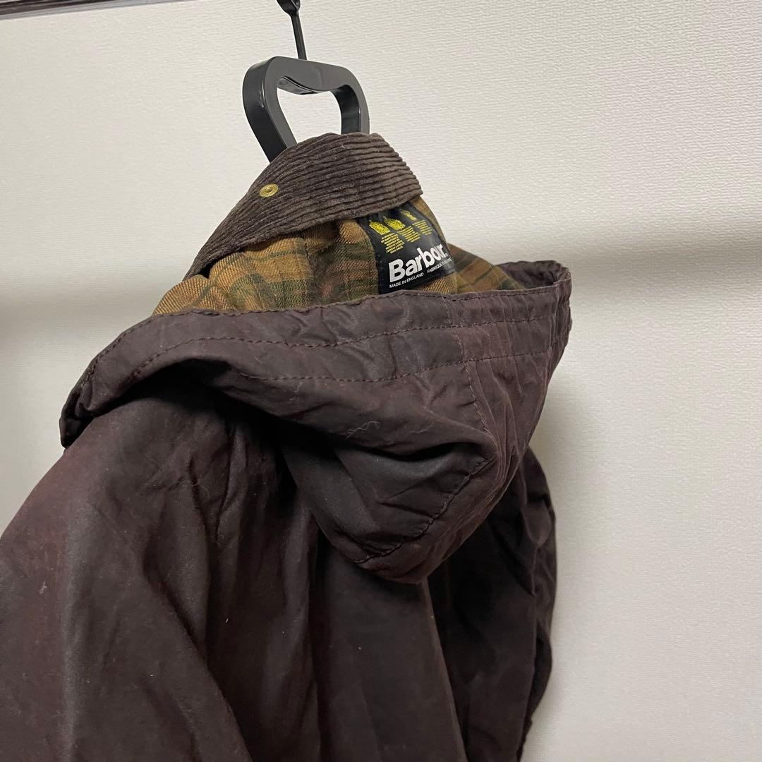 96年製　Barbour バブアー Bedale ビデイル フード付き36