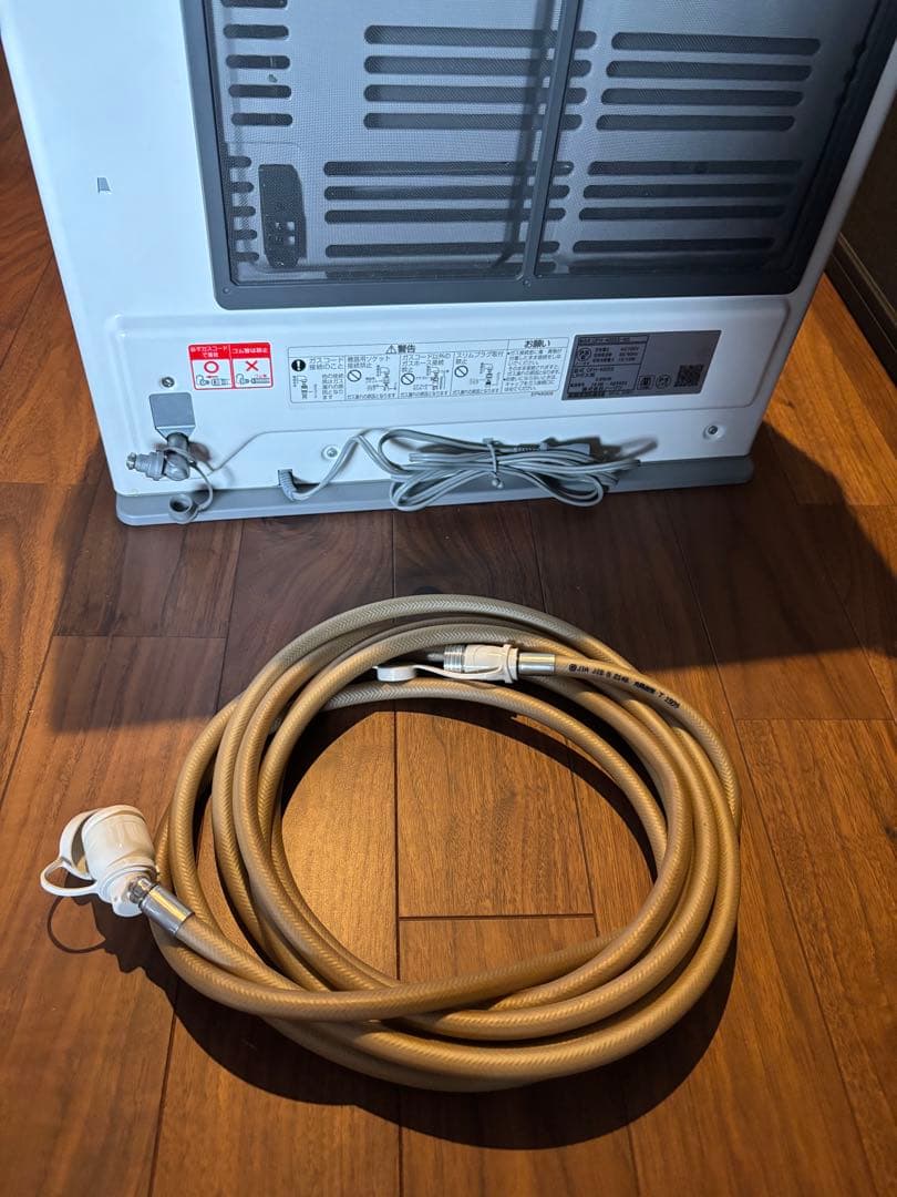 極美品・動作良好✨️ノーリツ ガスヒーター LPガス(5mホース付き)