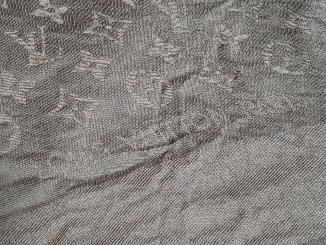 LOUIS VUITTON ヴィトン スカーフ シルク ウール