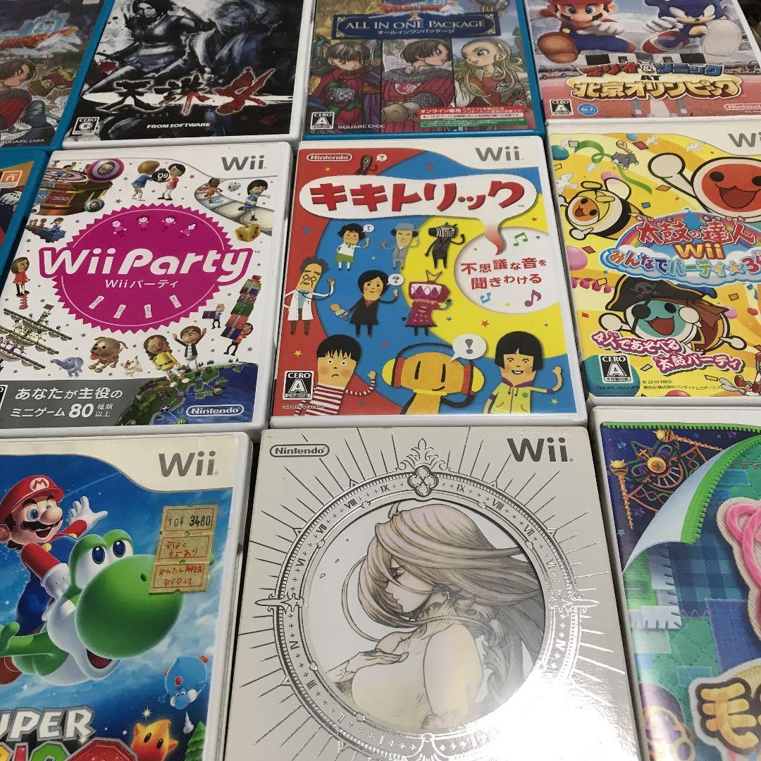 Wiiソフト　WiiUソフト大量！
