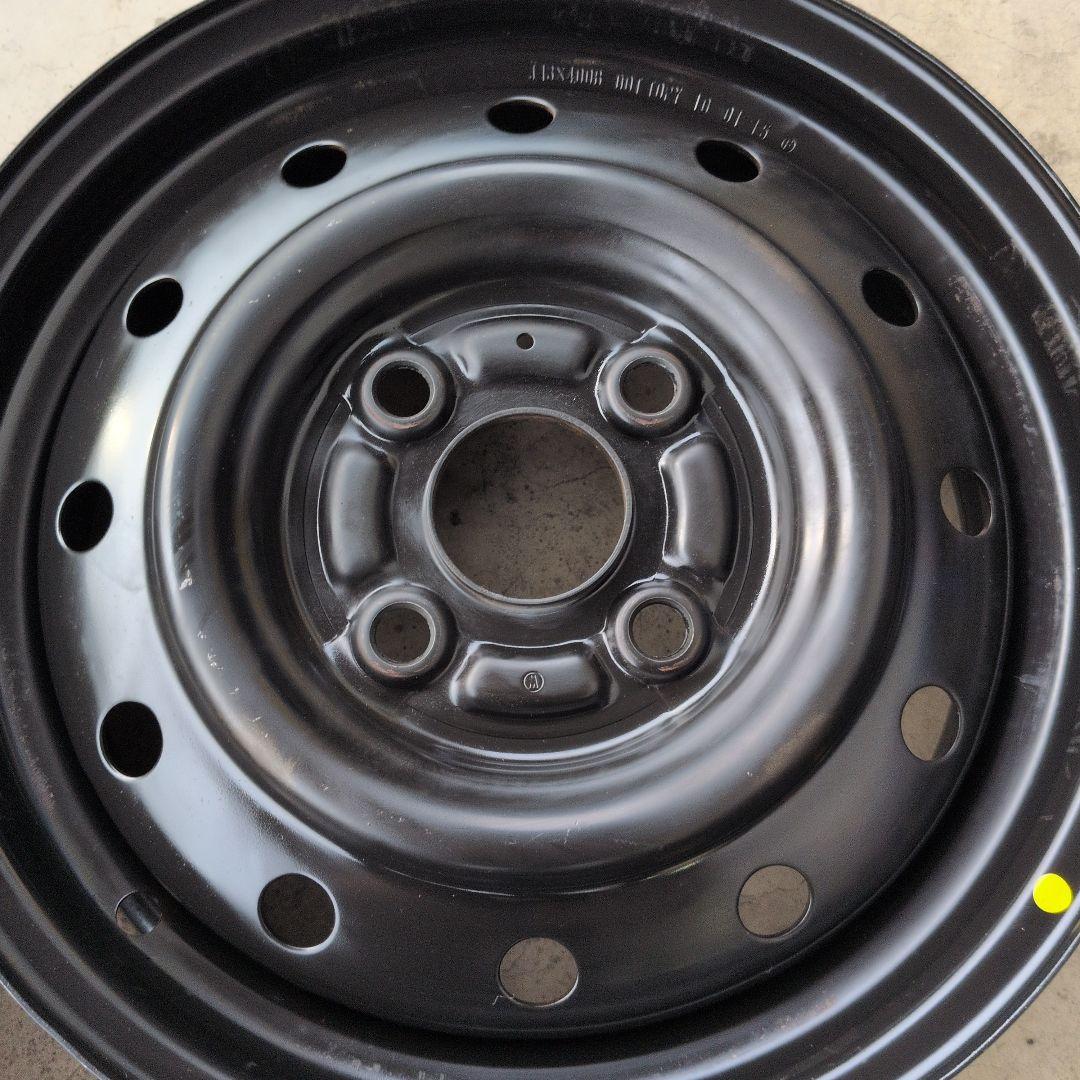 中古スチールホイール　日産モコ用。13×4.0J＋45 4/100 4枚セット