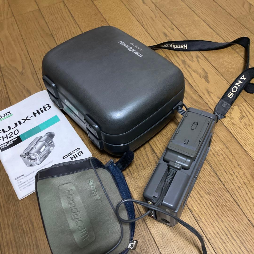 FUJIX-Hi8 ビデオカメラ　FH20 簡易動作確認済み　説明書付き