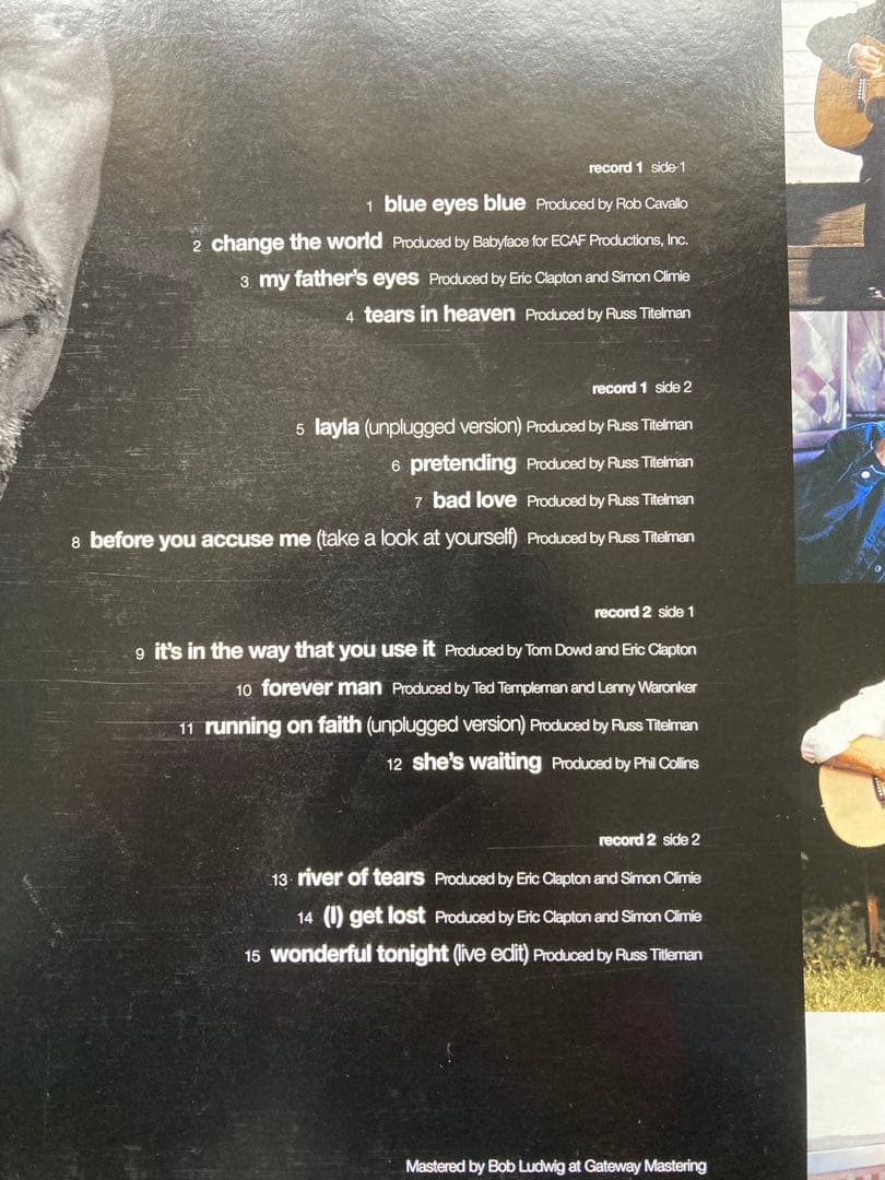 clapton chronicles eric clapton LP レコード