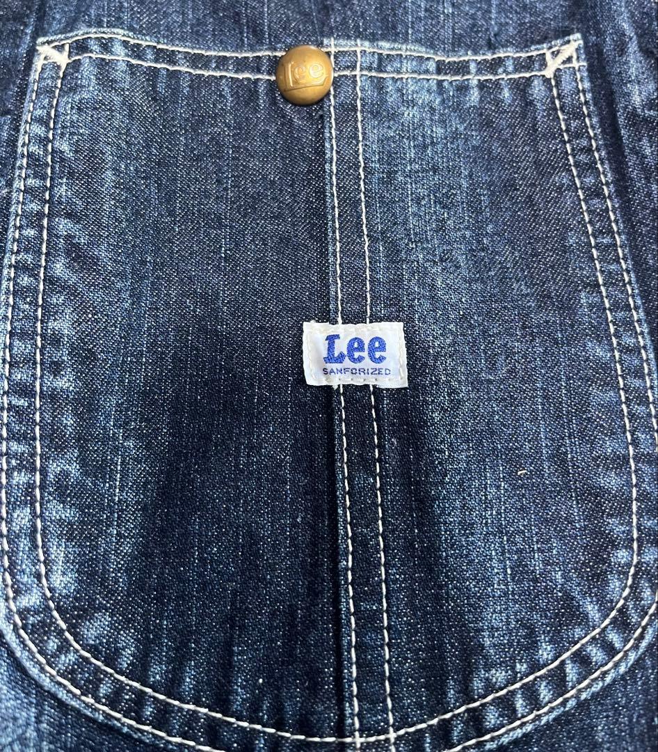 Lee デニムカバーオールジャケット