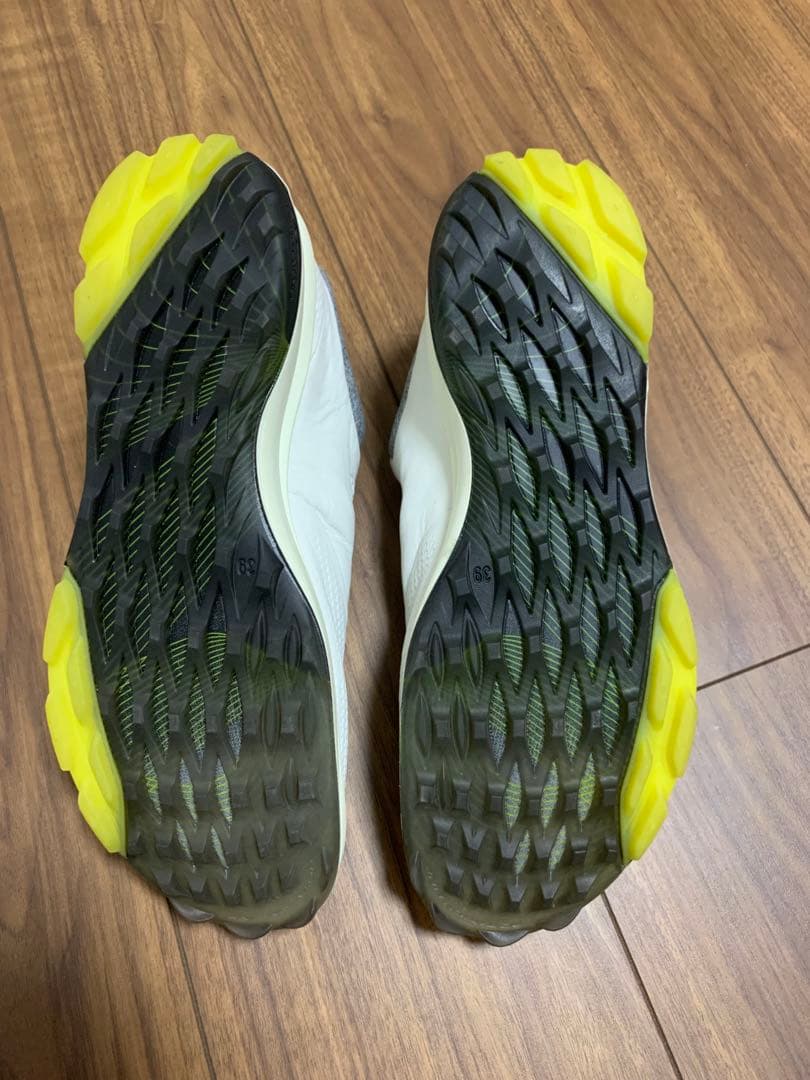 最終価格❗️ecco ゴアテックス　ゴルフシューズ 女性用 ホワイト　24.5cm