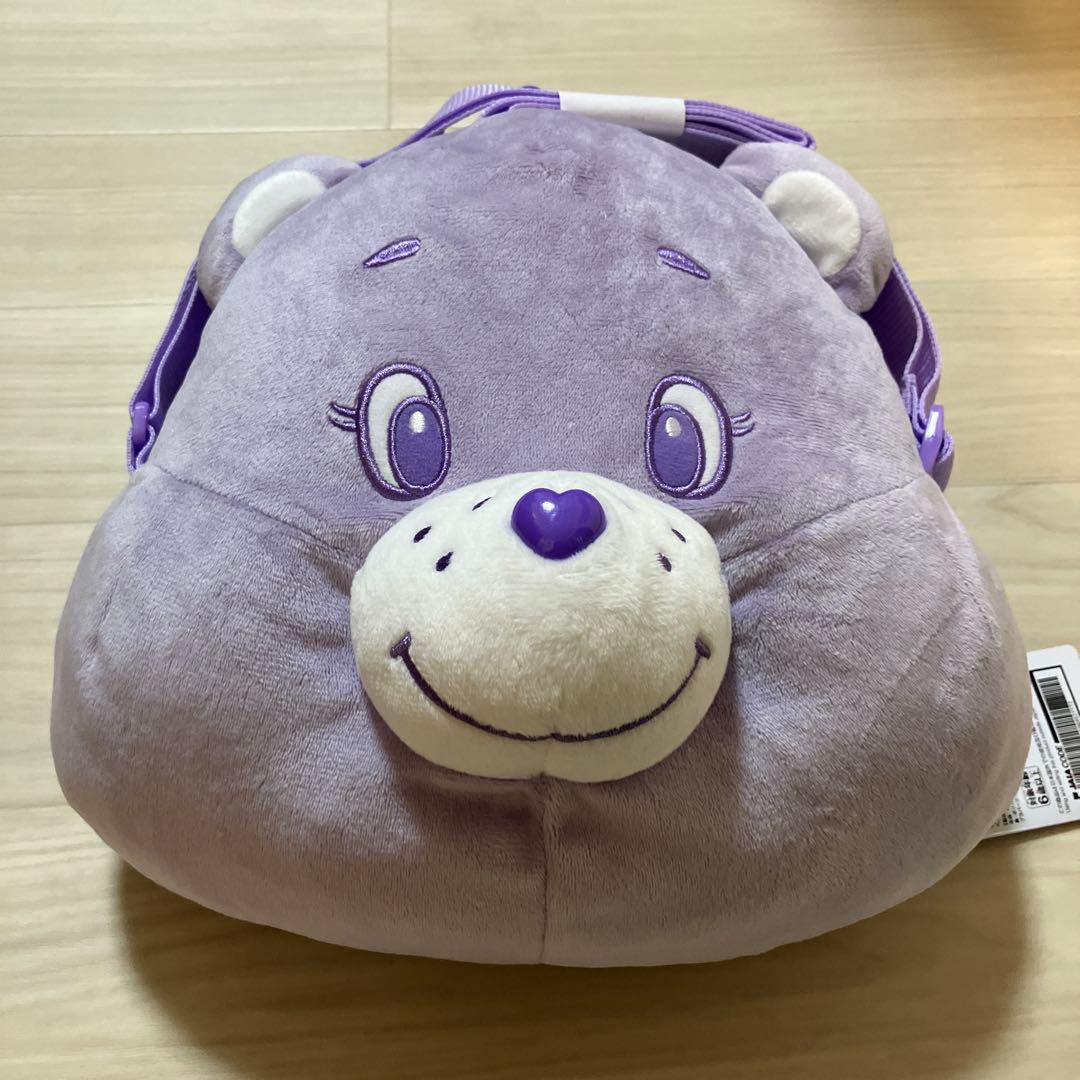 新品タグ付き♡ケアベア　フェイスBIGがまぐち　6点セット
