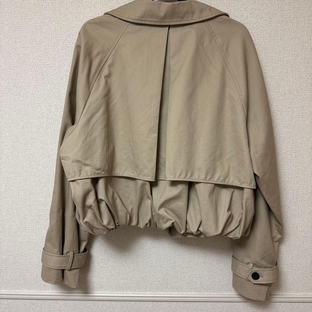 ZARA ショートバルーントレンチコート ＸＬ