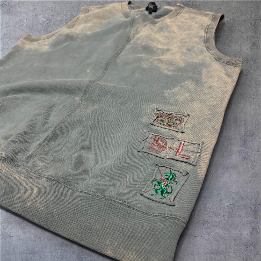 archive DIESEL 刺繍 タンクトップsweat Y2K grunge