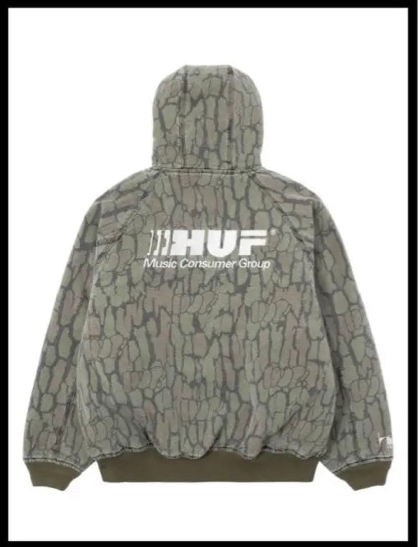 HUF 迷彩柄 ジャケット　未使用品　リアルツリー　アクティブジャケット