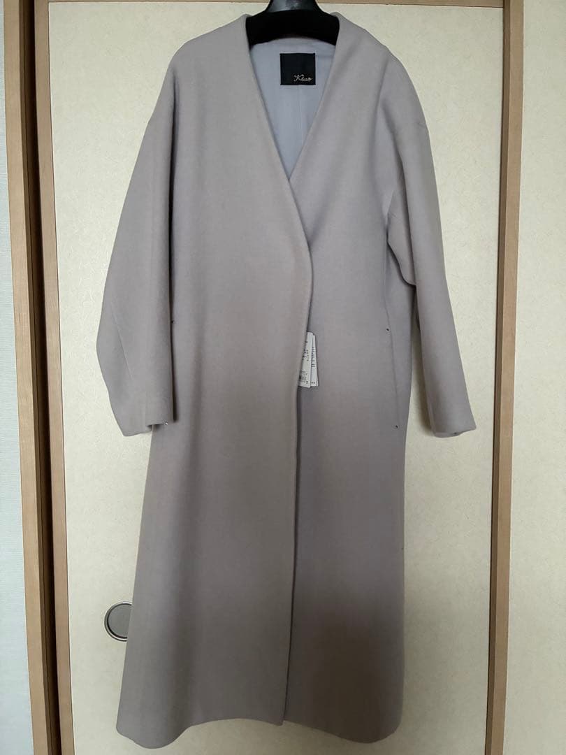 値下げ中！新品未使用タグ付きアーバンリサーチロッソ　グレー ジュノーカラーコート