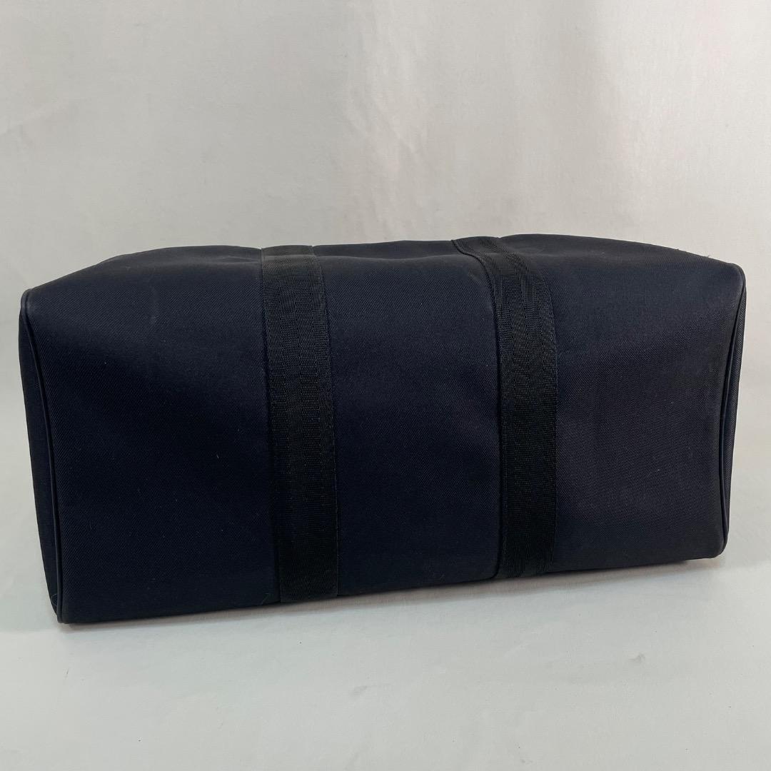 A9✨希少✨ハンティングワールド ボストンバッグ ナイロン×レザー 黒 45cm