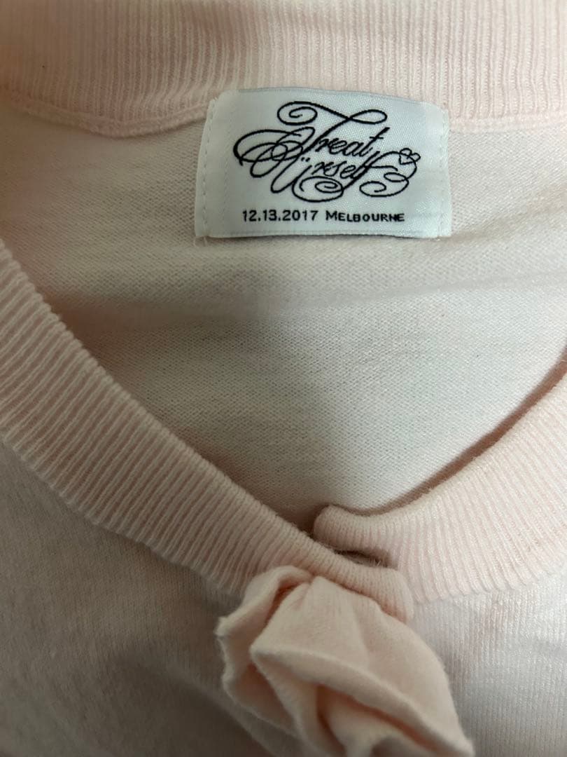 こ*様 Rose flower motif cardigan Treat ürs