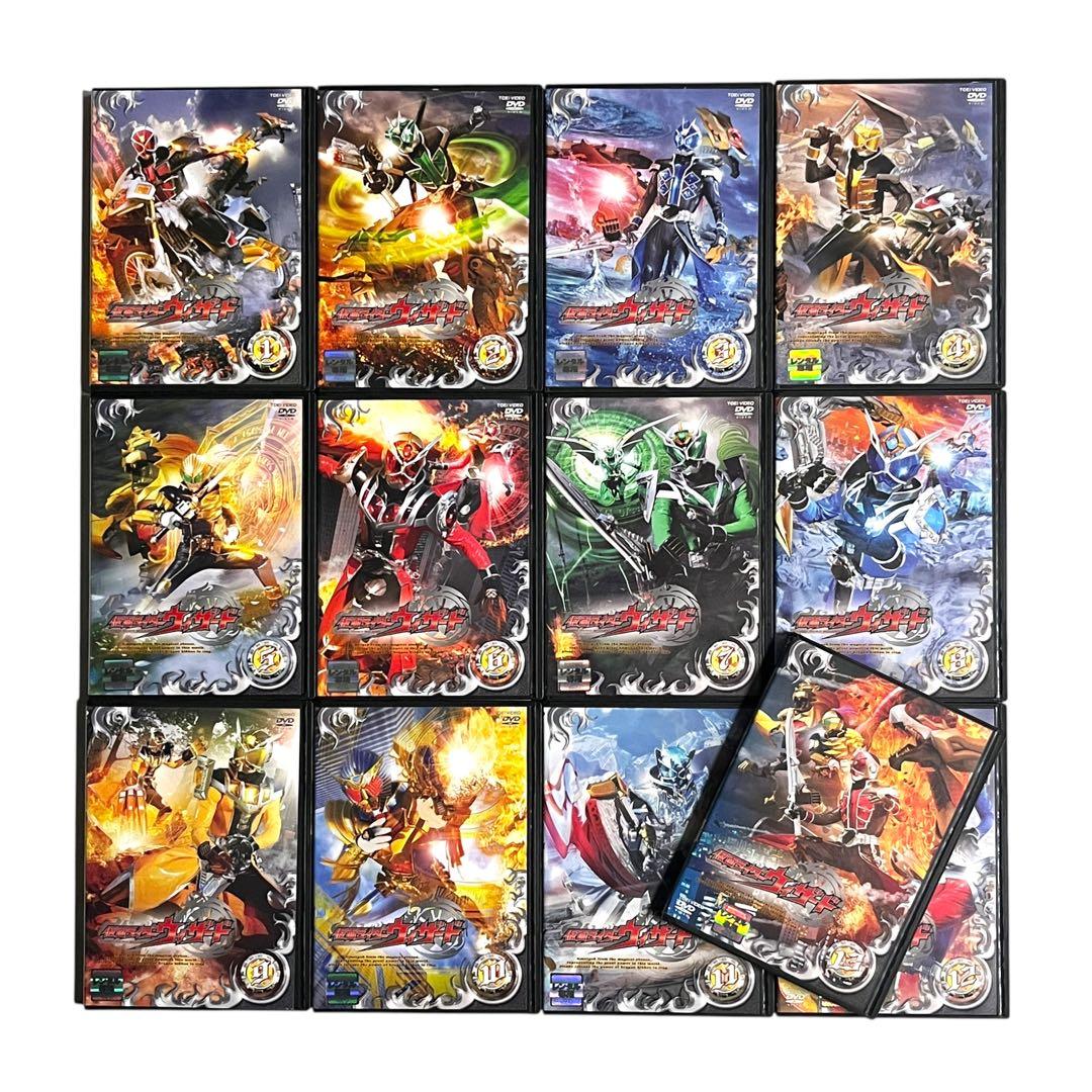 新品ケース 「 仮面ライダーウィザード 」 全13巻 ＋4巻 計 17巻 セット