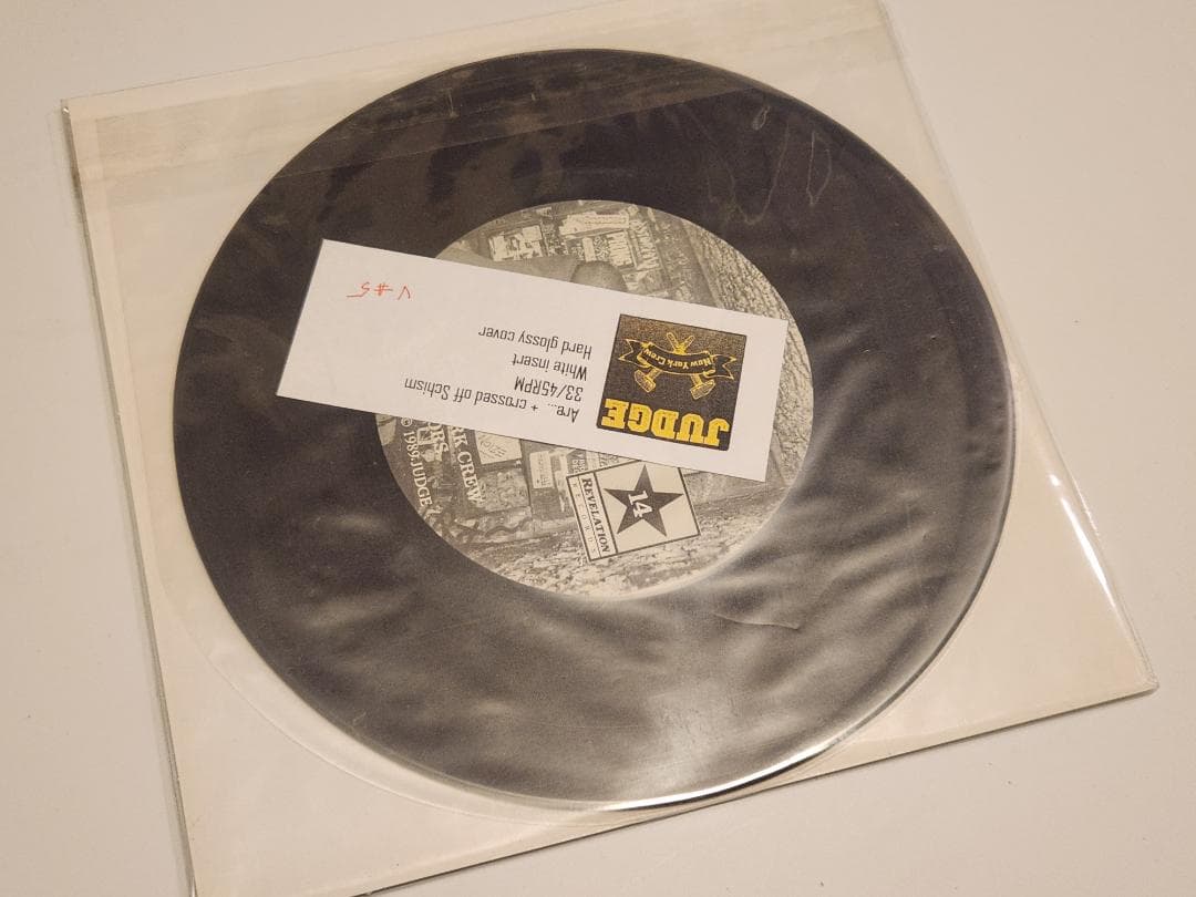 JUDGE New York Crew 7 ミスプレス レコード