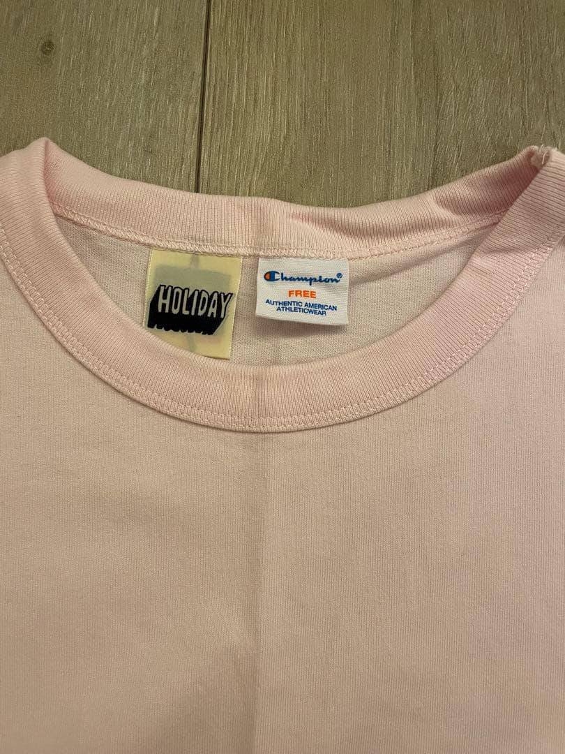 CHAMPION×JOURNAL STANDARD HOLIDAY Tシャツ